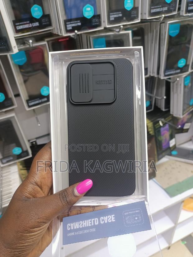 Samsung A15 Nilkin Camshield Back Cover - thumbnail 2