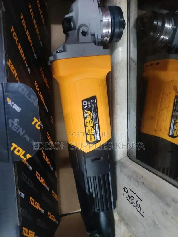 Angle Grinder 760 Watt Tolsen Angle Grinder 4.5 Inches 115mm - thumbnail 2