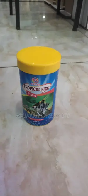 Aquav Tropical Fish Food ,Flake Form 1000ml