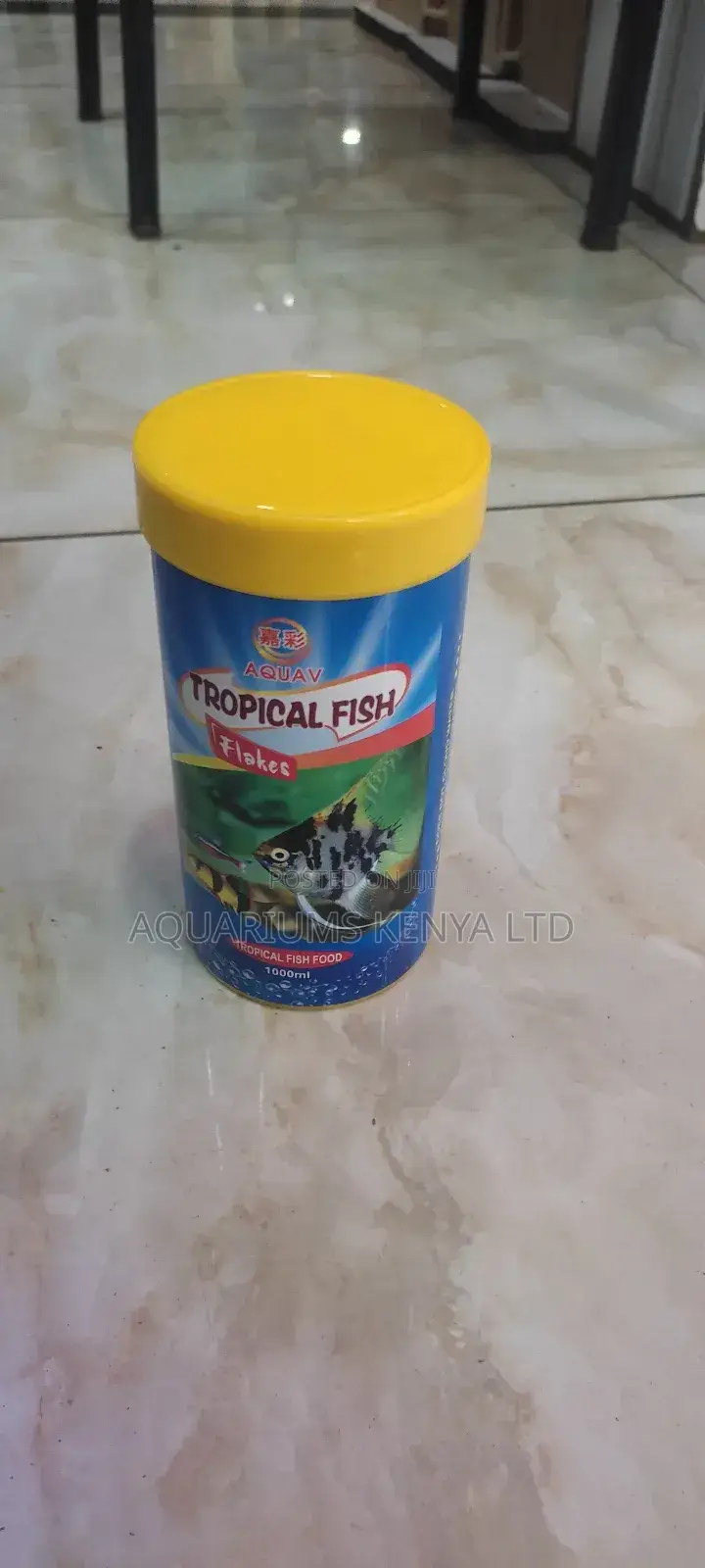 Aquav Tropical Fish Food ,Flake Form 1000ml
