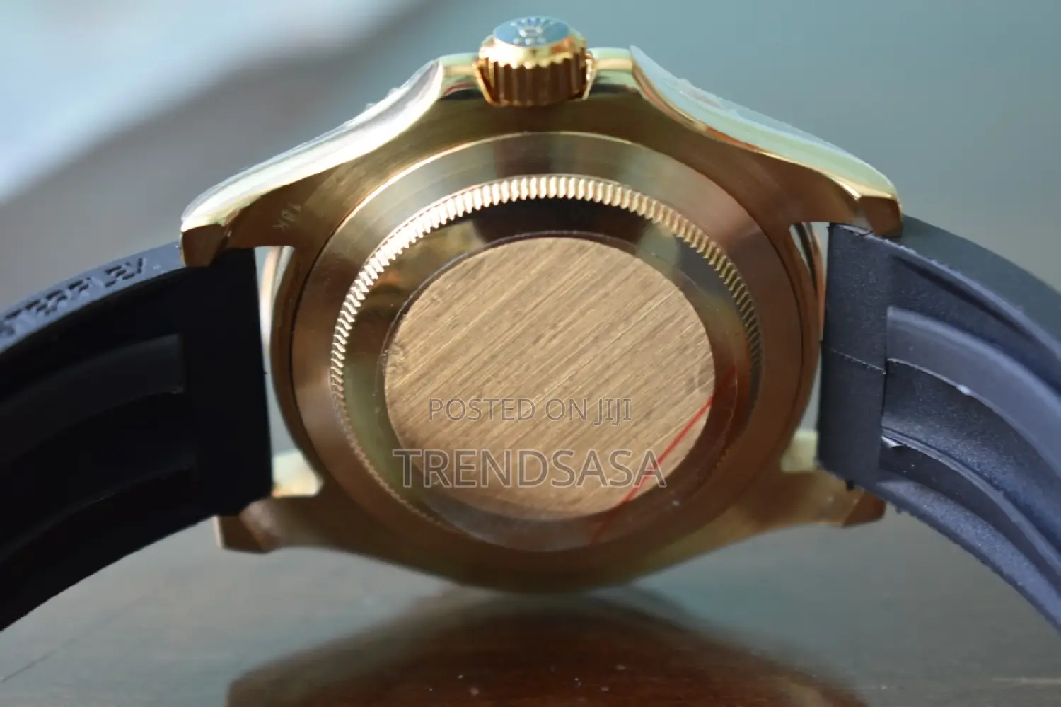 Rolex Yacht Master Rose Gold and Yellow Gold Rubber Straps