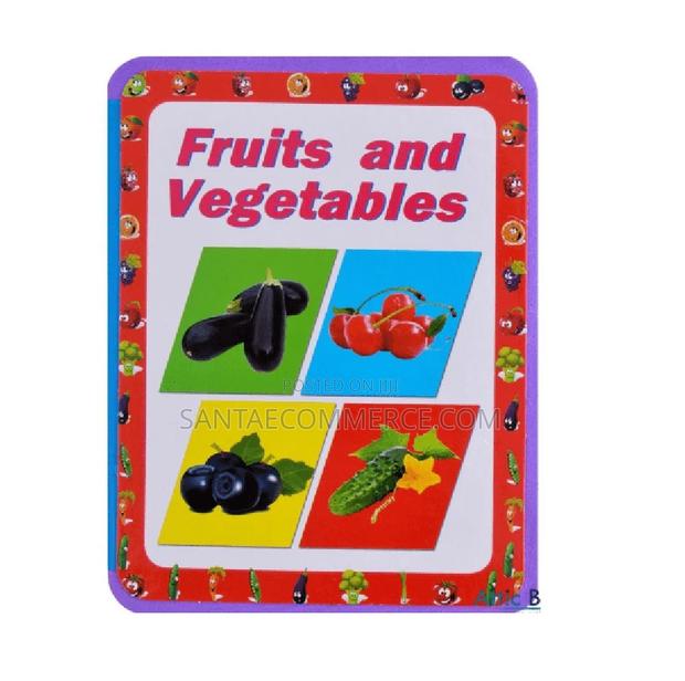 Fruits And Vegetables Kids Mini Learning Book - main view