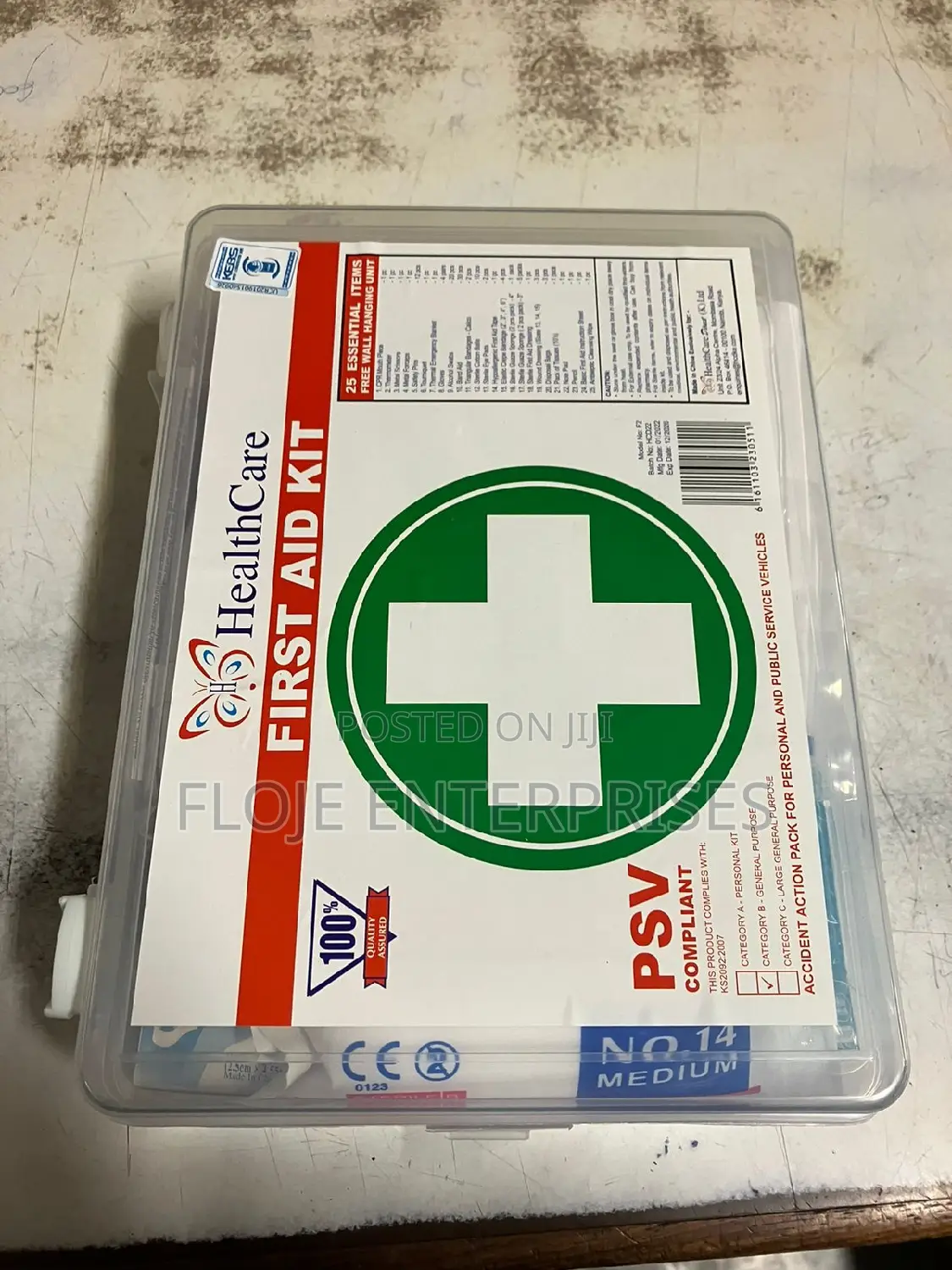 First Aid Kit Medium Size Health First