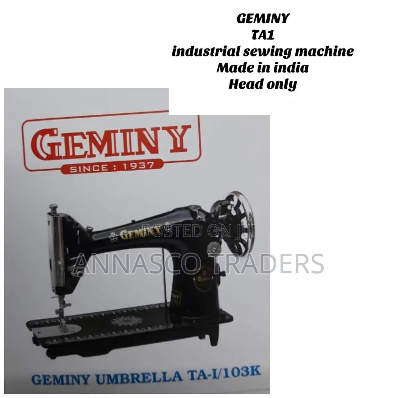 Geminy Ta1 Industrial Sewing Machine