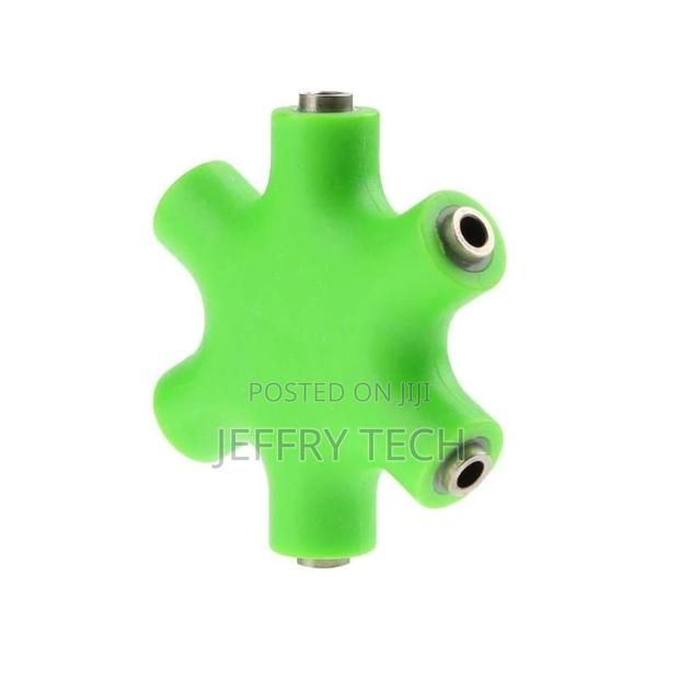 6 in 1 3.5mm Jack Audio Splitter Adapter - thumbnail 2