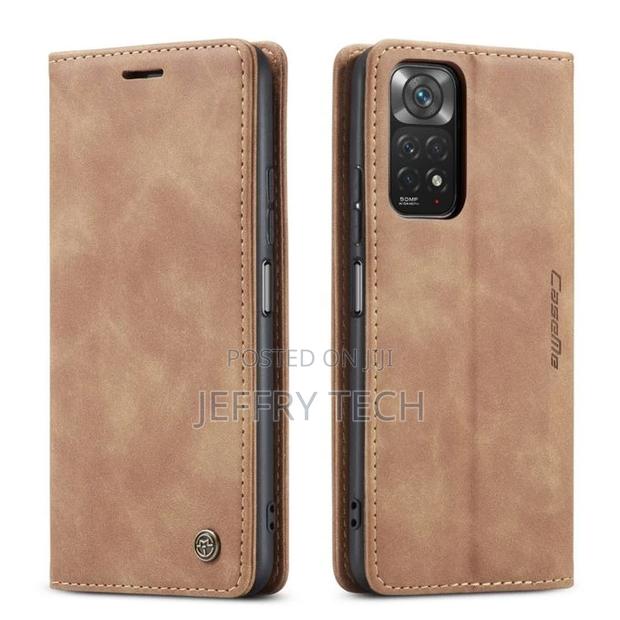 PU Leather Case for Xiaomi Redmi Note 11 4g/Note 11S Global - thumbnail 2