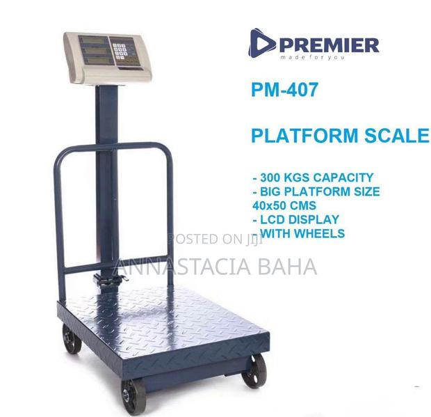 Premier Platform Scale 300kg With Wheels - main view