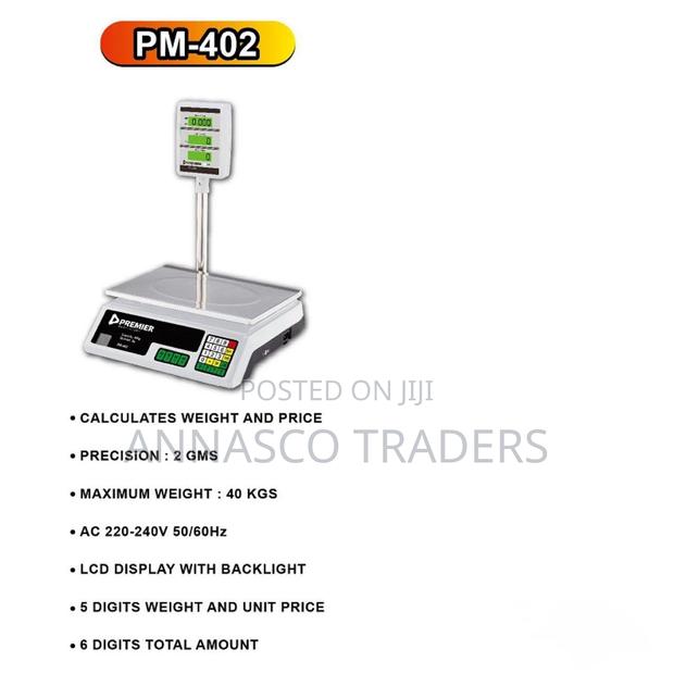 Premier Pm-402 Digital Scale 40kg