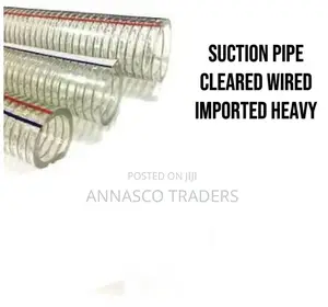 Suction Pipe Clear Wired 1"*30M