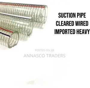 Heavy Duty Suction Pipe Clear Wired 2"*30M