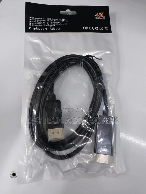 Dp Male to Male Cable 1.5m Displayport (Dp102) 1.5m