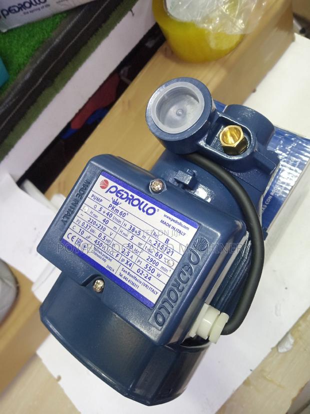 Powerful Pedrollo Booster Pump 0.5hp