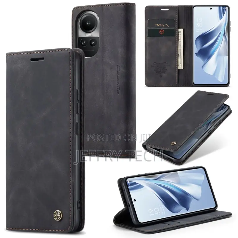 Flip Cover Oppo Reno 10 / 10 Pro Suede Effect