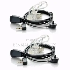Walkie Talkie Spiral Earpiece.(Anti Radiation)