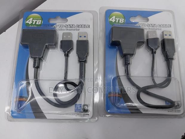 Usb 3.0 to Sata 2.5" SSD Adapter Cable Data Converter Hard - thumbnail 2