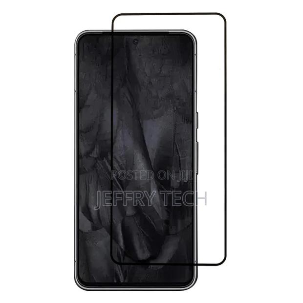 Google Pixel 8 Black Contour Tempered Glass Screen Protector