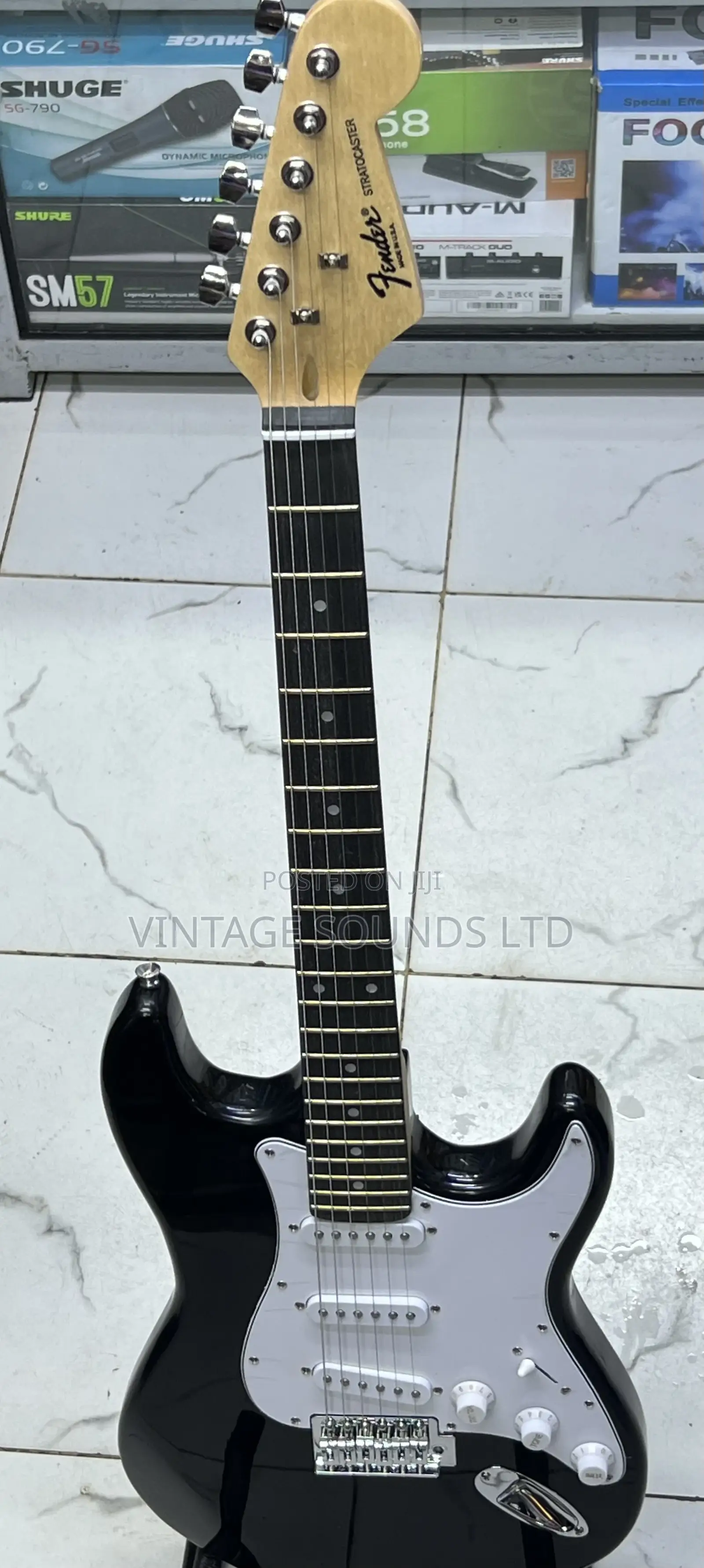 Fender Solo Lead Electric Guitar 24 F ( Black )