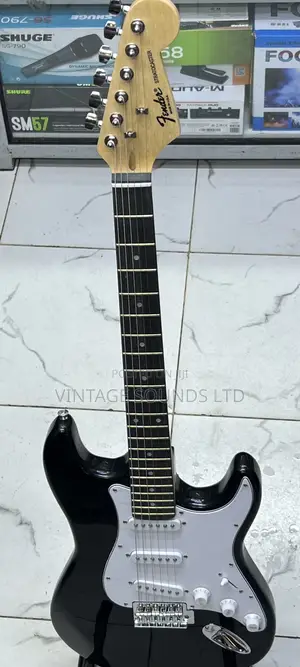 Fender Solo Lead Electric Guitar 24 F ( Black )
