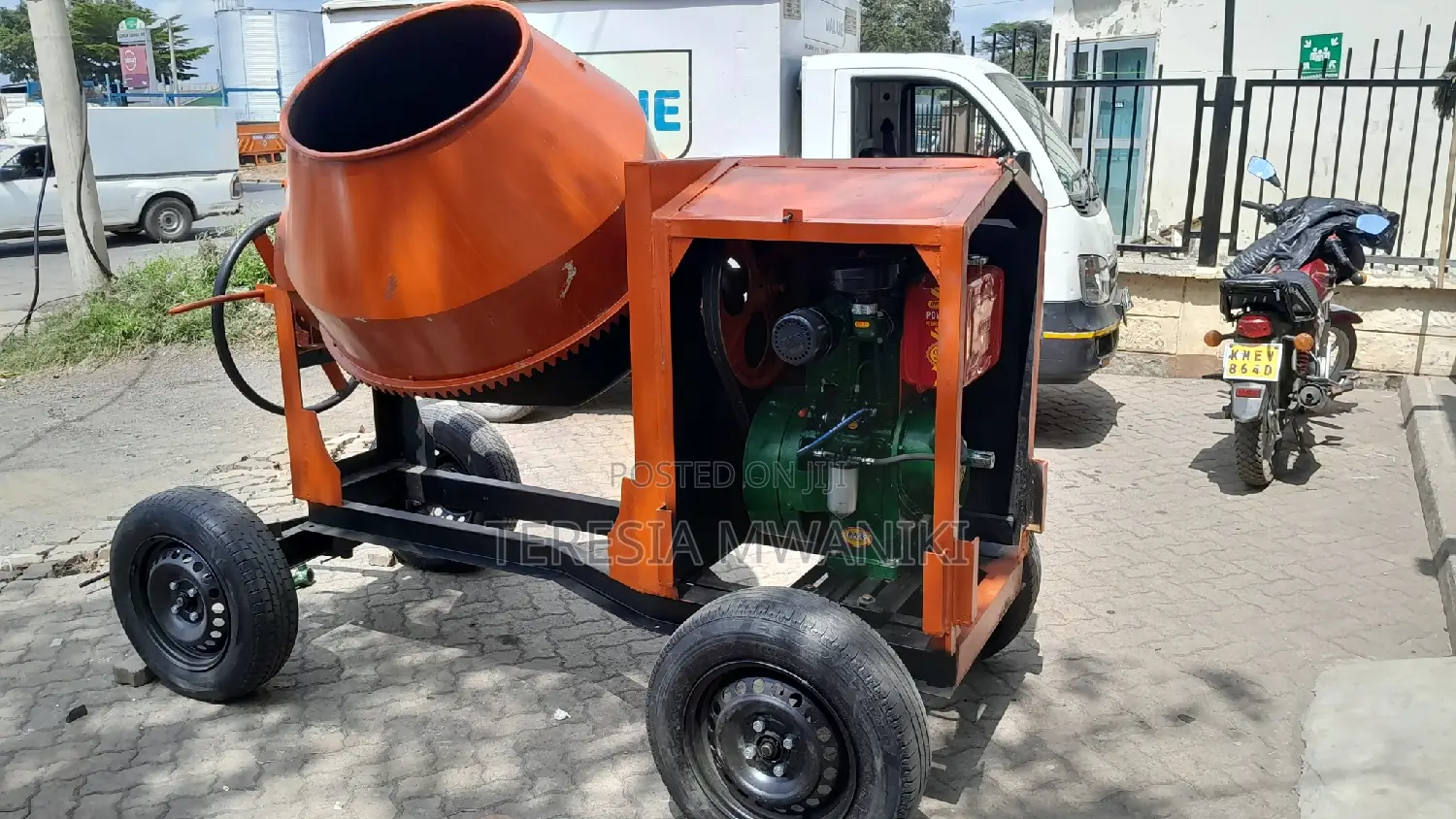 Indian Concrete Mixer/'500ltrs Heavy Duty Concrete Mixers'
