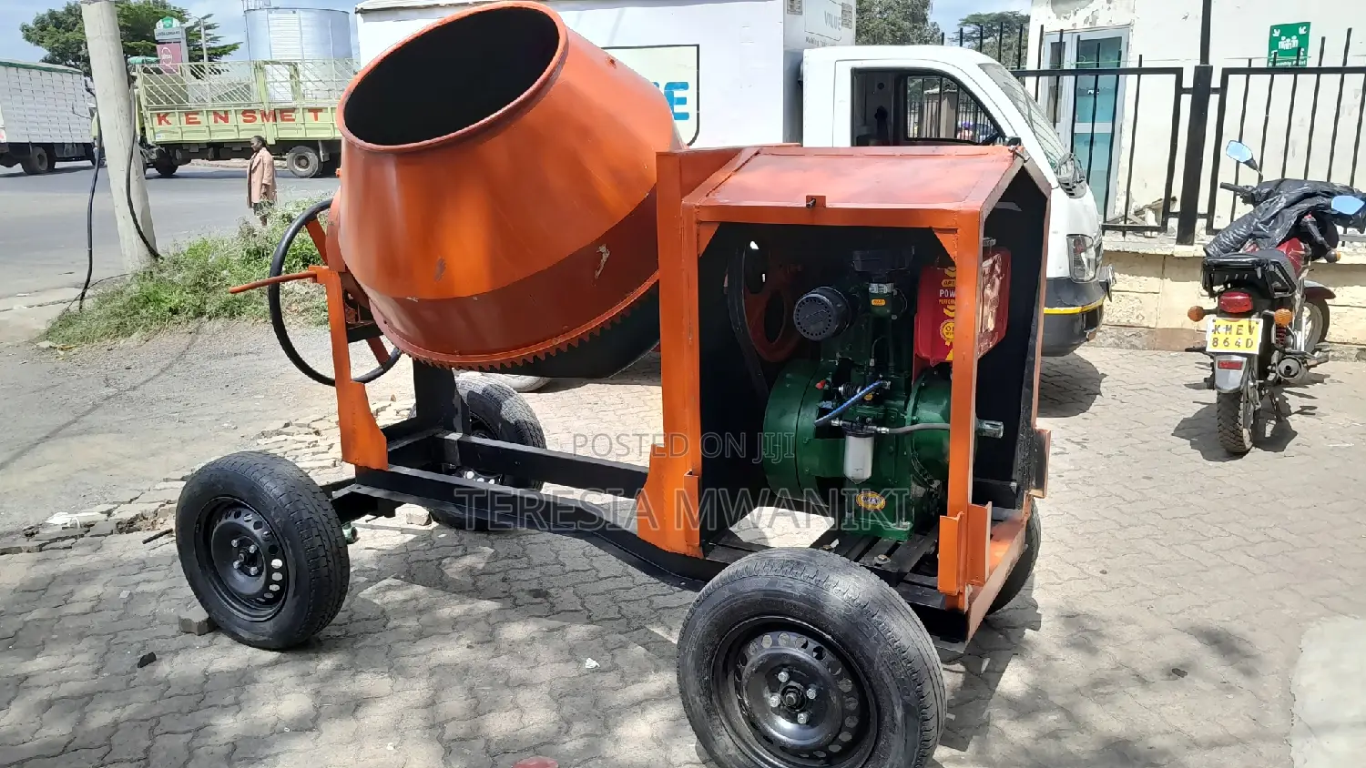 Indian Concrete Mixer/'500ltrs Heavy Duty Concrete Mixers'