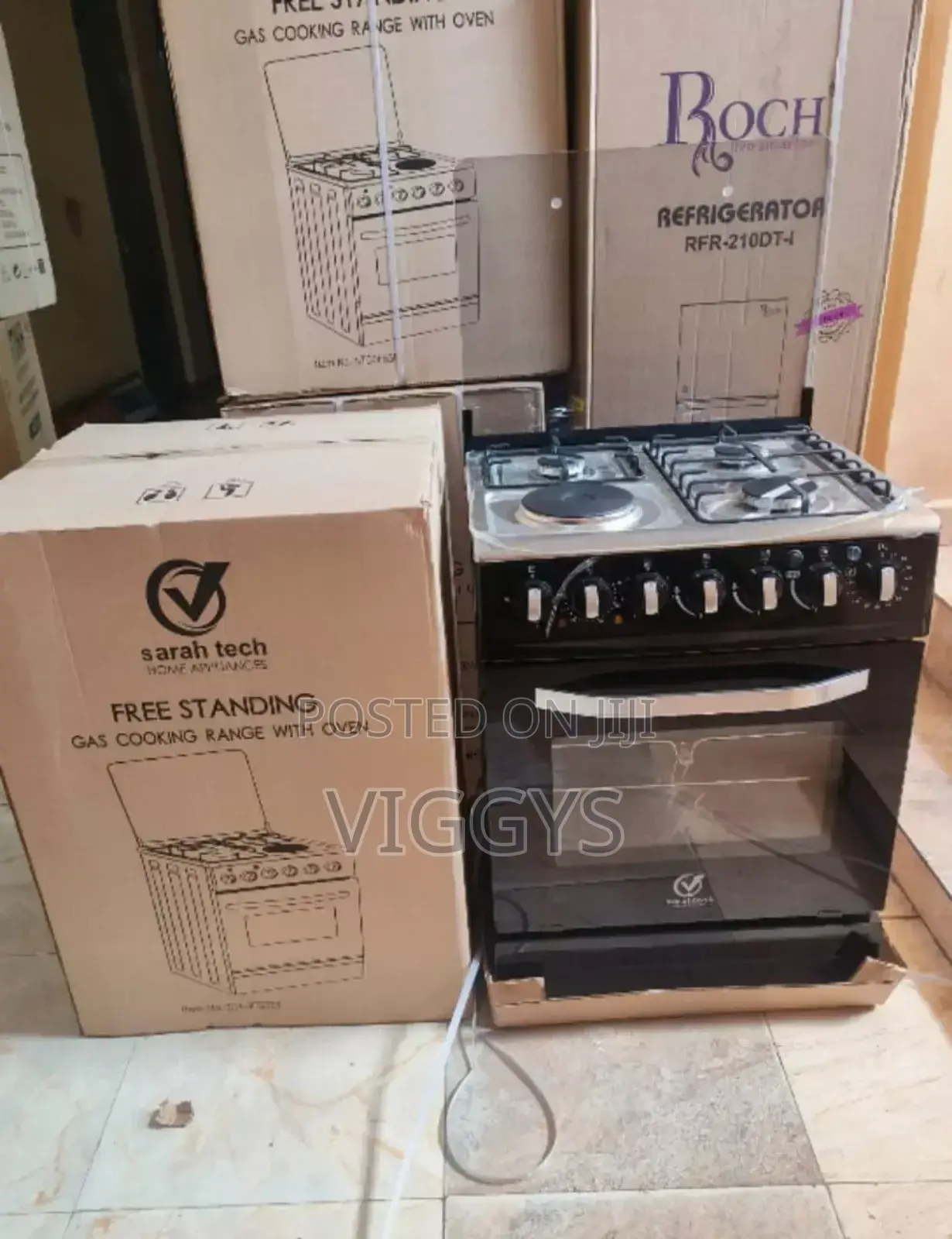 Amazing 50*55 Sarahtech 3+1 Jet Standing Cooker