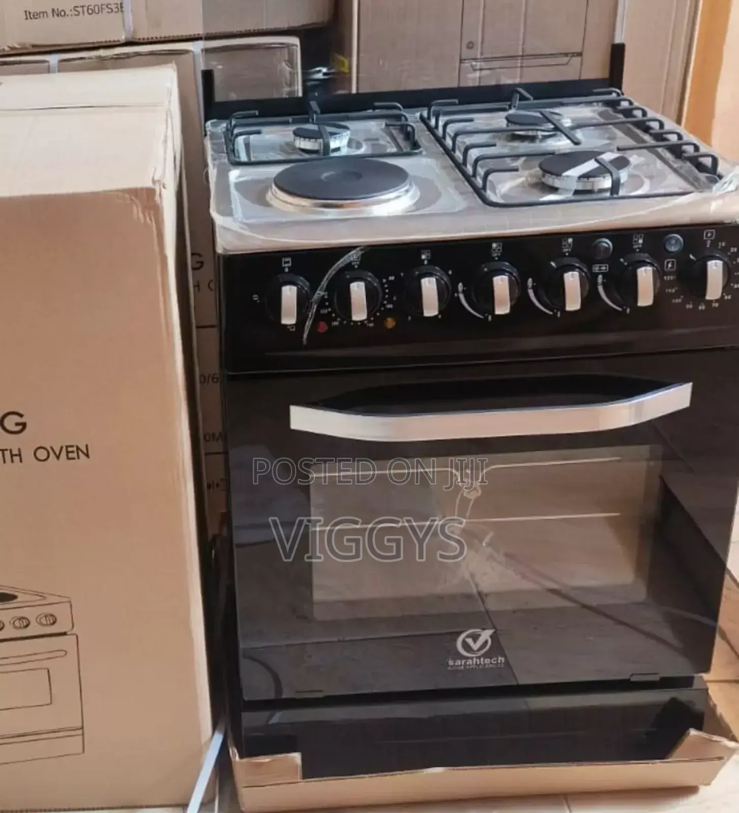 Brand New 50*55 Sarahtech 3+1 Jet Standing Cooker