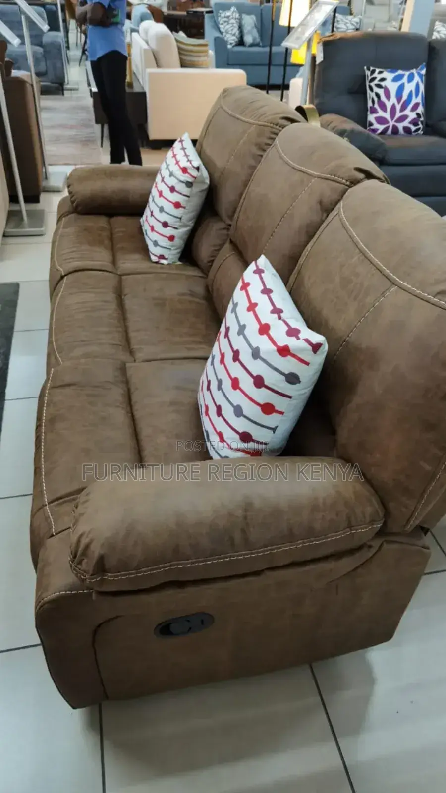 Three Seater Recliner Sofa