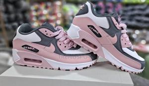 Airmax 90nike Air Max 90 - Grey/Pink Sneakers - thumbnail 2