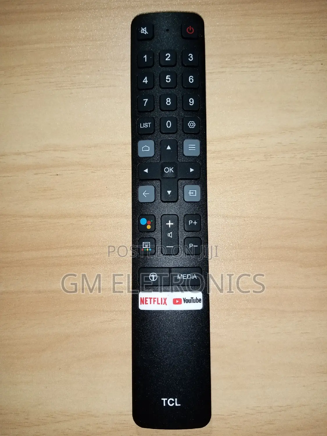 TCL Smart Android LCD LED TV Remote Control Free Batteries