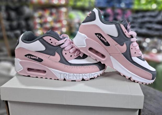 Airmax 90nike Air Max 90 - Grey/Pink Sneakers - thumbnail 2