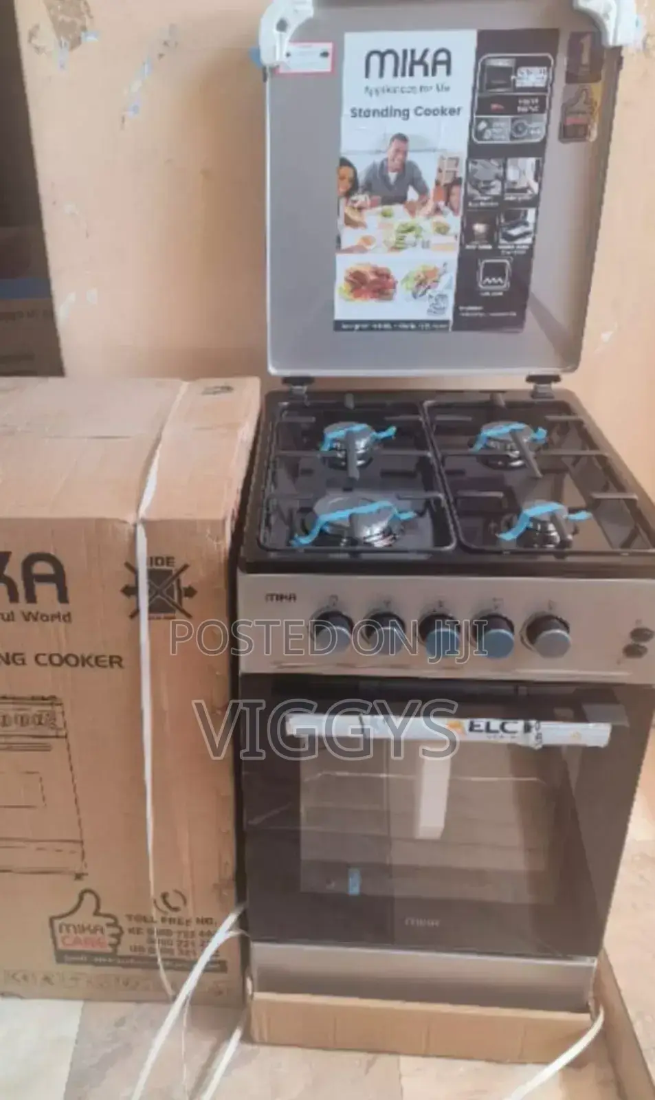 Best Mika All Gas Free Standing Gas Cooker- 50*60, Gas Oven