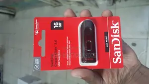 New 16gb Sandisk Gruzer Glide 3.0 Flash Drive.