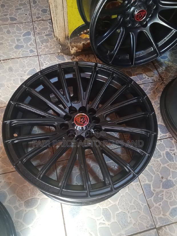 Sports Rims Size 17/5/10/100 Sporks Miingi Black and Greysh