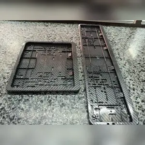 Number Plate Carbon Fibre