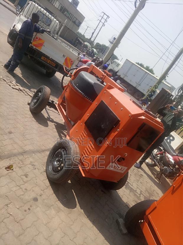 Cast Iron 500l Concrete Mixer - main view