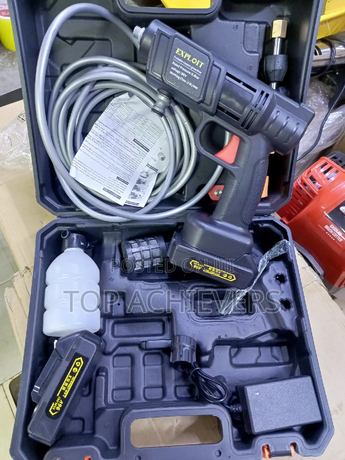 Rechargeable Carwash/Battery Carwash 96v
