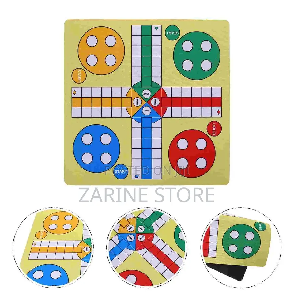 Ludo Game Magnetic Ludo Board Folding Chessboard Ludo Chess