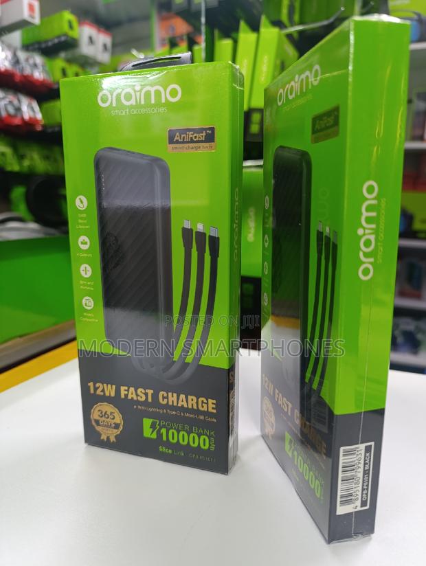ORAIMO 12W Fast Charge 10000mah With 4 Output - thumbnail 3
