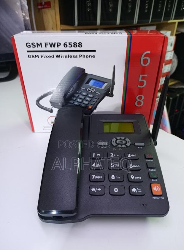 Landline Phone GSM 6588 SIM Card Based Landline New