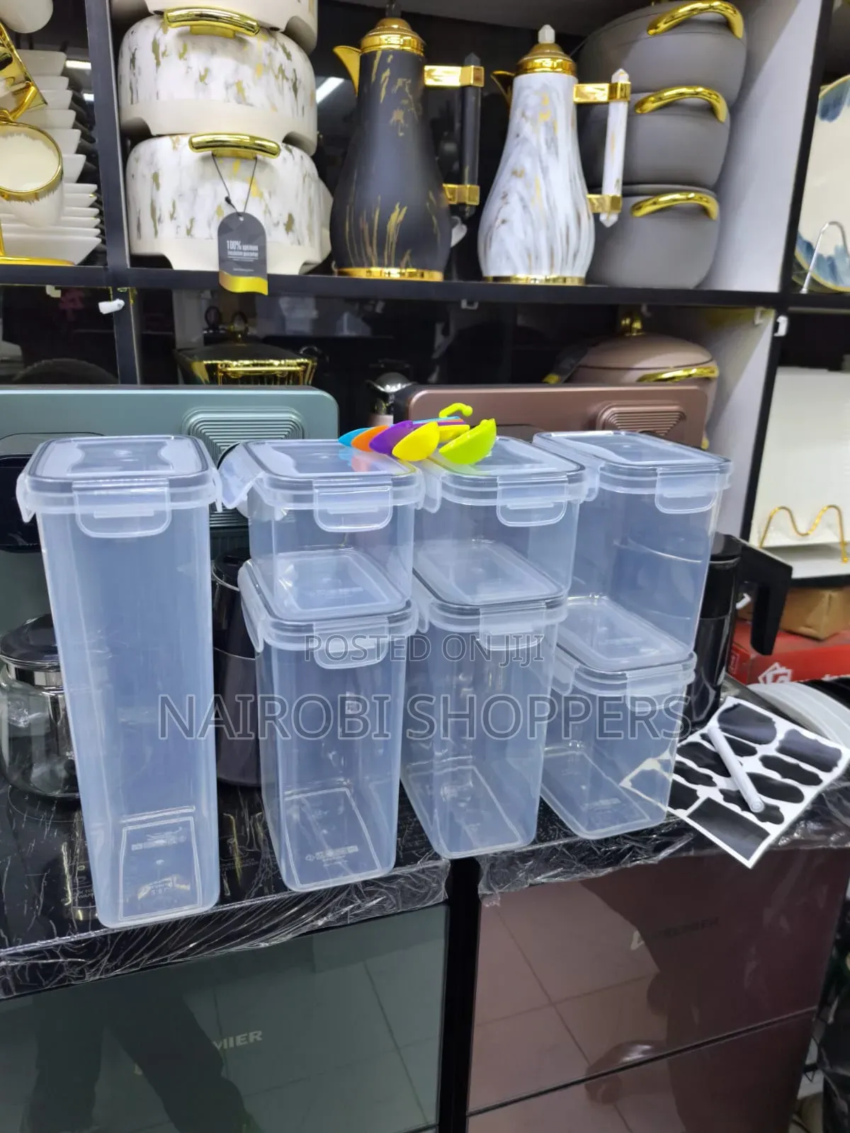 7pcs Food Pantry Containers