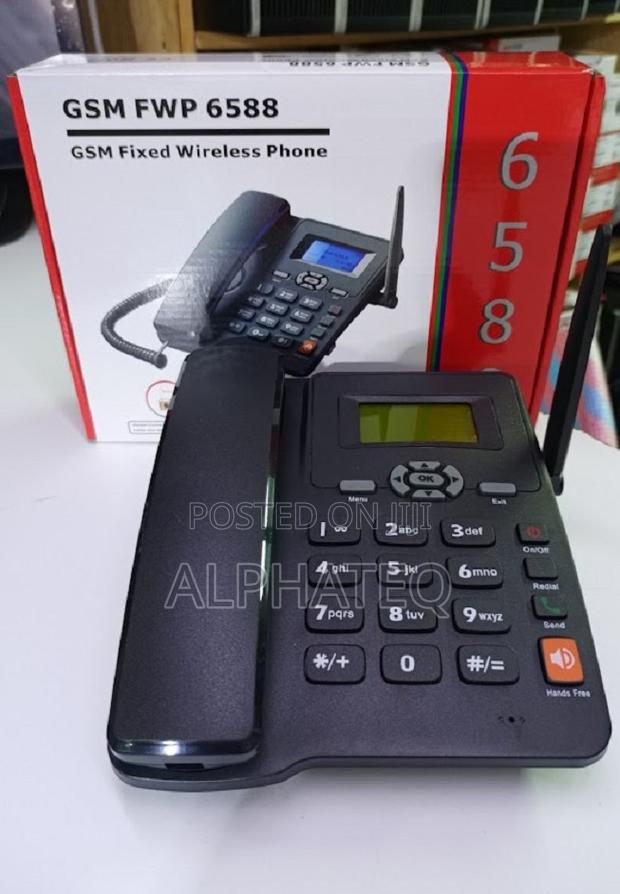 FWP 6588 Dual Line Desktop Landline Phone Home Phone