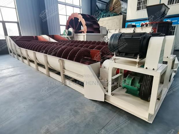 Silica Sand Double Screw Spiral Washing Machine Sand Washer - main view