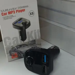 Hands-Free Bluetooth Car Kit Aux-X8 Car Fm Transmitter