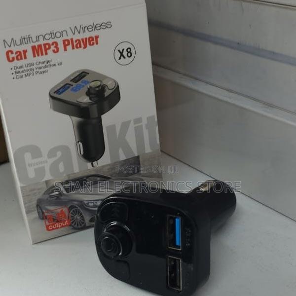 Hands-Free Bluetooth Car Kit Aux-X8 Car Fm Transmitter