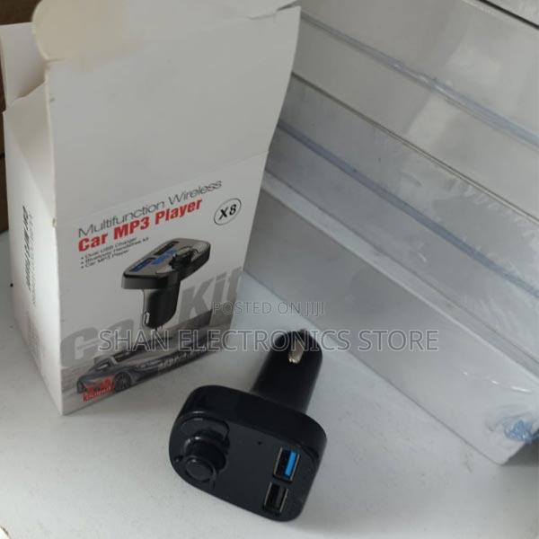 Multifunction Wireless Car-Charger Mp3 X8 Car Fm Transmitter