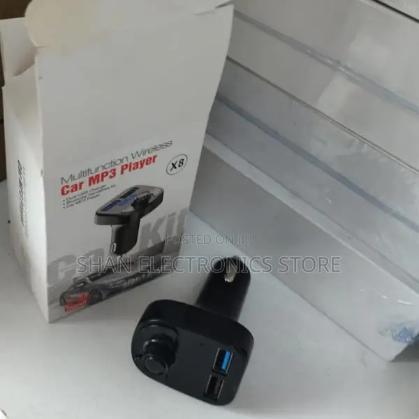 Multifunction Wireless Car-Charger Mp3 X8 Car Fm Transmitter