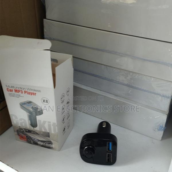 Handsfree Car Kit~ X8 Car Fm Transmitter Dual Usb Charger