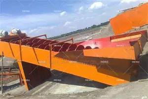 10-130 T/H Double Screw Sand Washer in Kenya