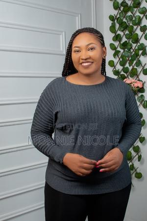Plus Size Ladies Sweater Tops - thumbnail 2