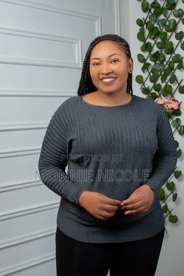 Plus Size Ladies Sweater Tops - main view
